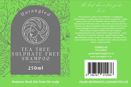 Tea Tree Shampoo 250ml